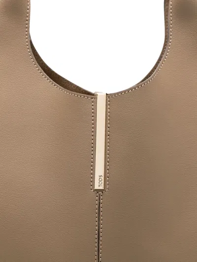 Tod's Leather Top-handle Tote Bag
