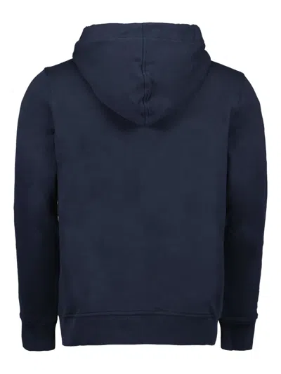 K-way Anthony Hooded Sweatshirt In Blue