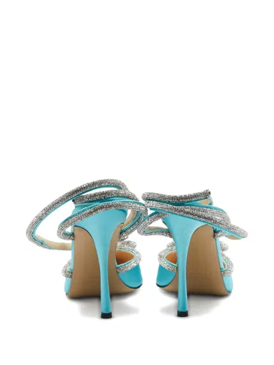 Pre-owned Mach&mach 110mm Crystal-embellished Heeled Pumps