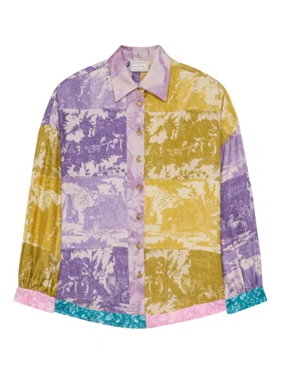 Pierre-louis Mascia Aloe Shirt In Multi
