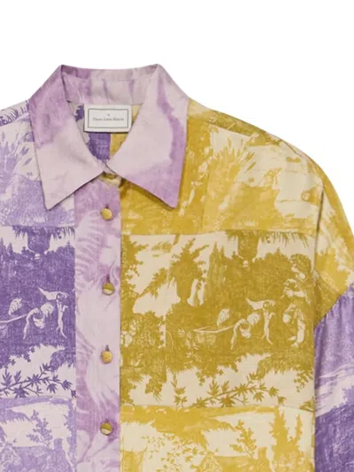 Pierre-louis Mascia Aloe Shirt In Multi