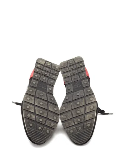 Pre-owned Balenciaga Leather Mesh Sneakers