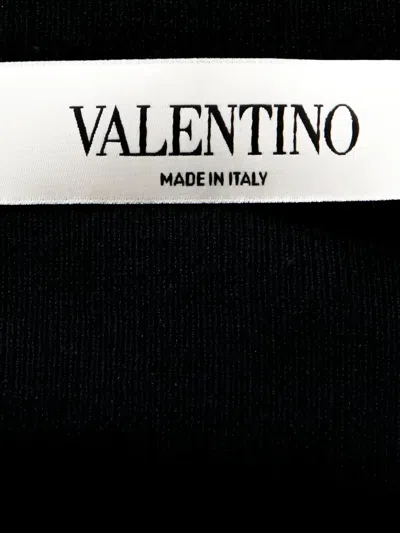 Pre-owned Valentino Lace-trim Wool Cardigan