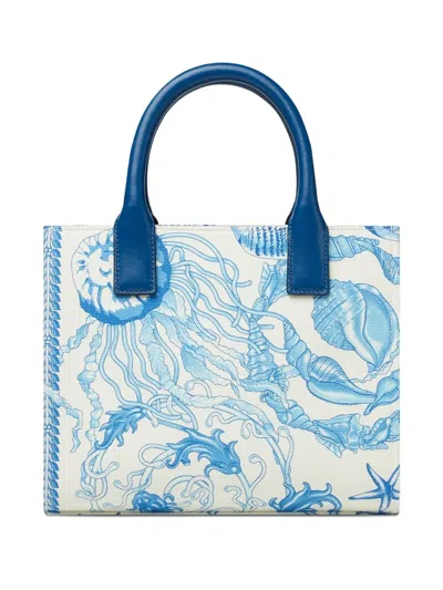 Versace Underwater Barocco La Medusa Mini Tote Bag