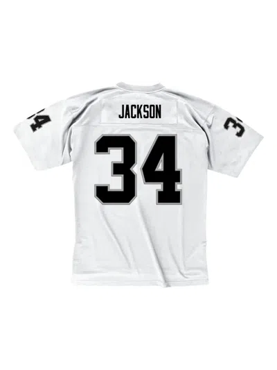 Mitchell & Ness X Los Angeles Raiders Legacy 1988 Bo Jackson T-shirt In White