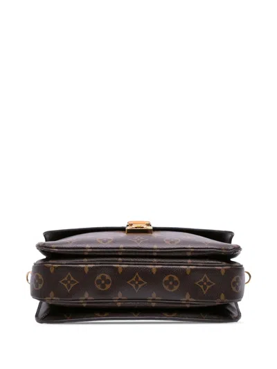 Pre-owned Louis Vuitton 2018 Monogram Pochette Metis Satchel