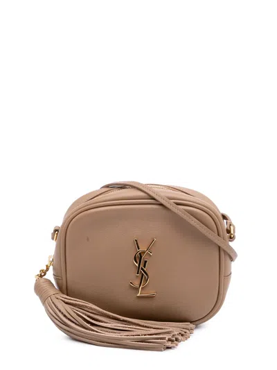 Pre-owned Saint Laurent 2016 Nappa Monogram Blogger Bag Crossbody Bag