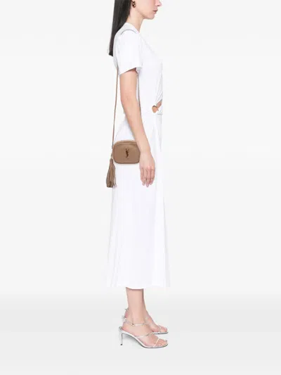 Pre-owned Saint Laurent 2016 Nappa Monogram Blogger Bag Crossbody Bag