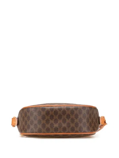 Pre-owned Celine 2007 Macadam Coated Canvas Crossbody Bag