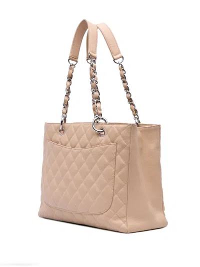 Pre-owned Chanel 2009-2010 Caviar Grand Shopping Tote Bag