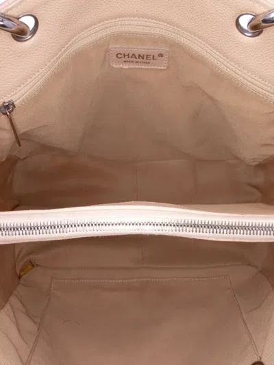 Pre-owned Chanel 2009-2010 Caviar Grand Shopping Tote Bag