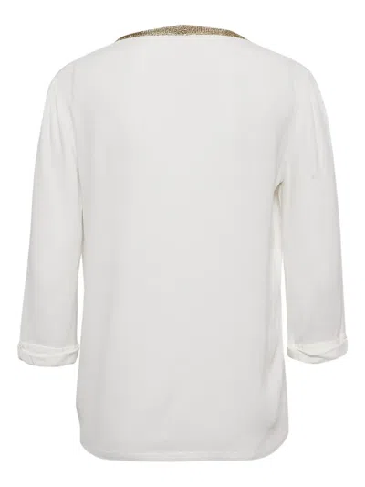 Pre-owned Maje Neckline-embellished Blouse