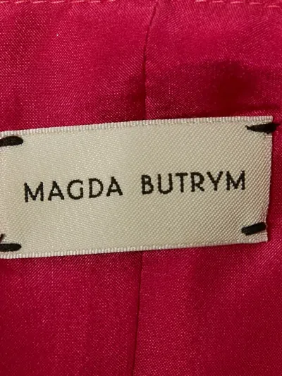 Pre-owned Magda Butrym Satin Midi Dress