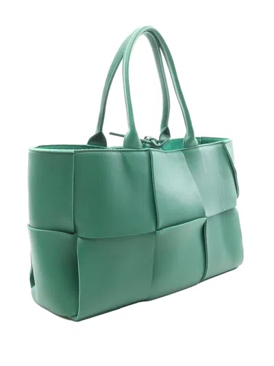Pre-owned Bottega Veneta 2012-2025 Medium Nappa Maxi Intrecciato Arco Tote Bag