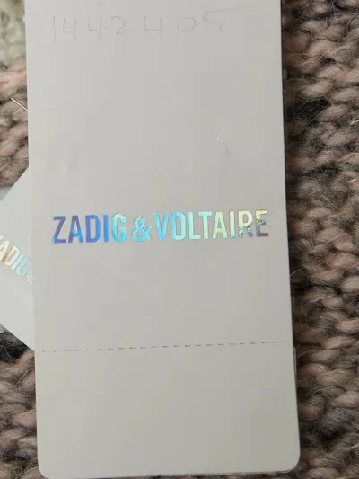 Pre-owned Zadig & Voltaire Speckled-knit Cardigan
