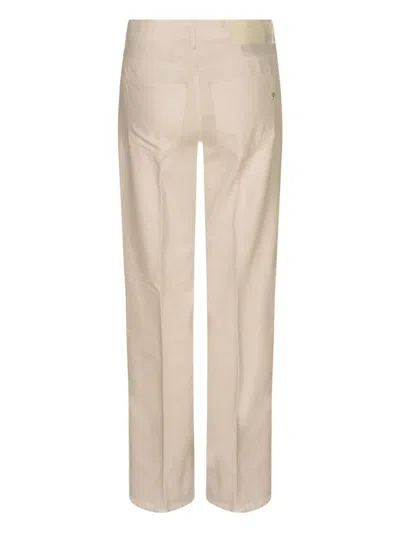 Dondup Straight-leg Trousers In Neutral