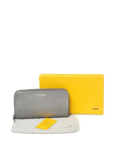 Pre-owned Fendi Leather Wallet