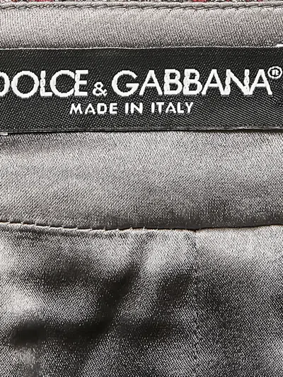Pre-owned Dolce & Gabbana Floral Brocade Skirt