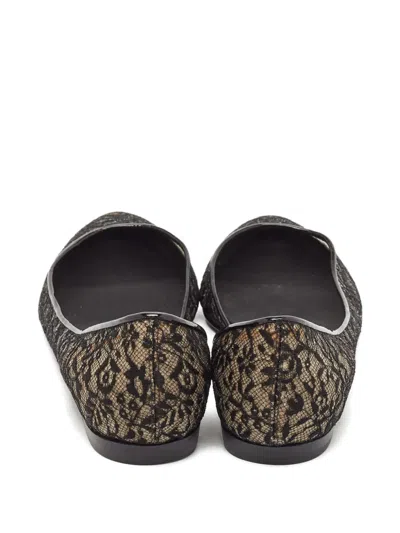 Pre-owned Bottega Veneta Lace Ballet Flats