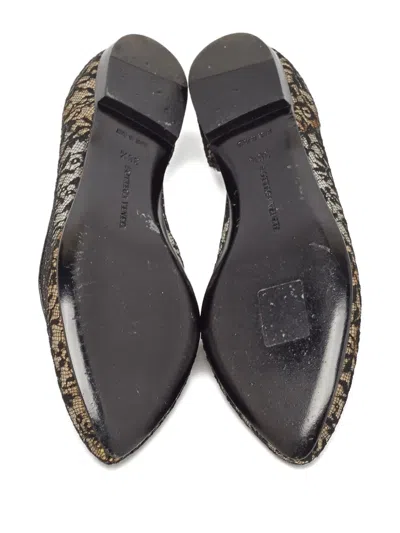 Pre-owned Bottega Veneta Lace Ballet Flats