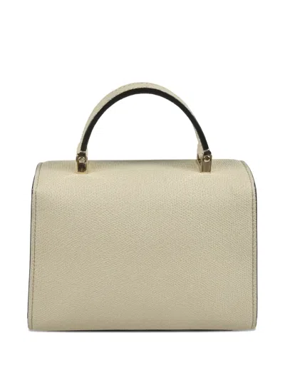 Valextra Top-handle Leather Tote Bag