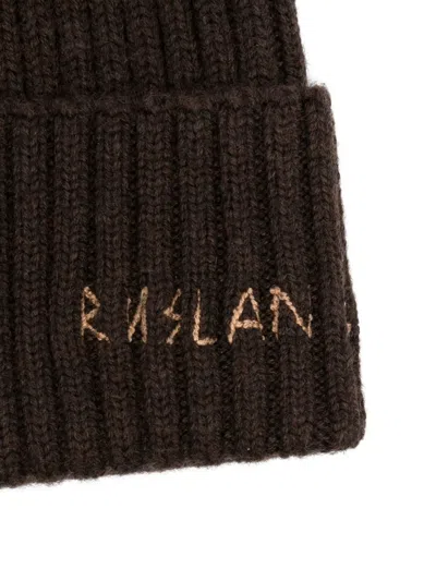Ruslan Baginskiy Ribbed-knit Hat In Black