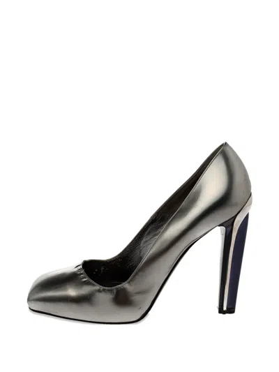 Pre-owned Alexander Mcqueen 135mm Leather Pumps