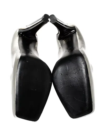 Pre-owned Alexander Mcqueen 135mm Leather Pumps