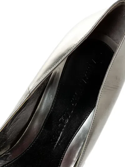 Pre-owned Alexander Mcqueen 135mm Leather Pumps