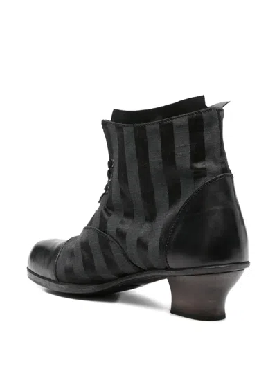 Munoz Vrandecic 45mm Striped Lace-up Boots
