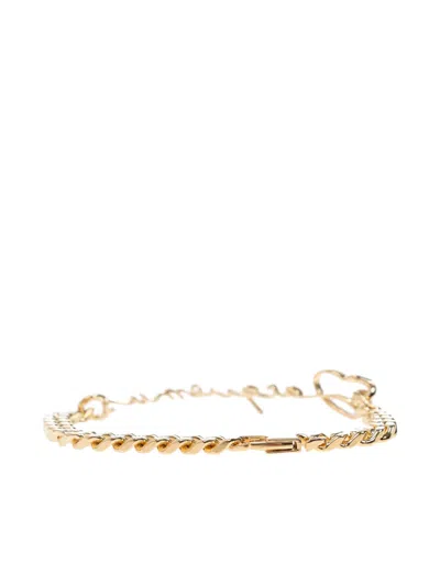 Jacquemus The Curb Chain Bracelet In Gold