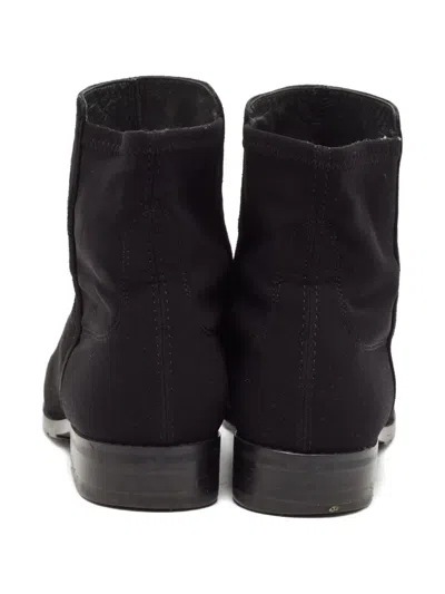 Pre-owned Stuart Weitzman Suede Round-toe Ankle Boots