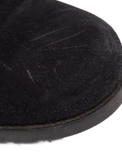 Pre-owned Stuart Weitzman Suede Round-toe Ankle Boots