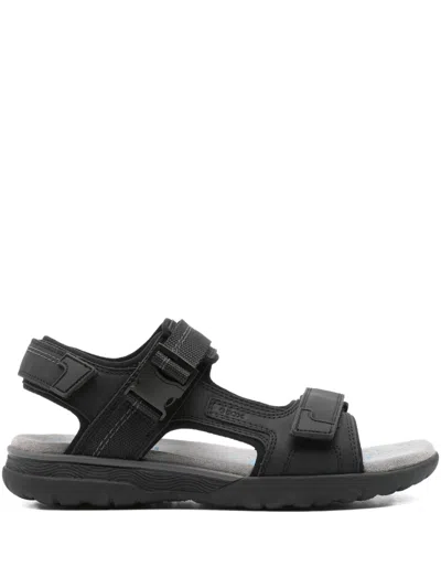 Geox Buckle-strap Sandals In Multi