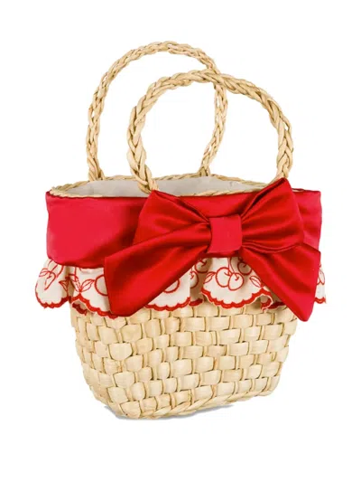 Vivetta Woven Bow Bag