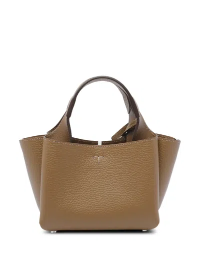 Tod's Logo-detail Leather Cross Body Bag