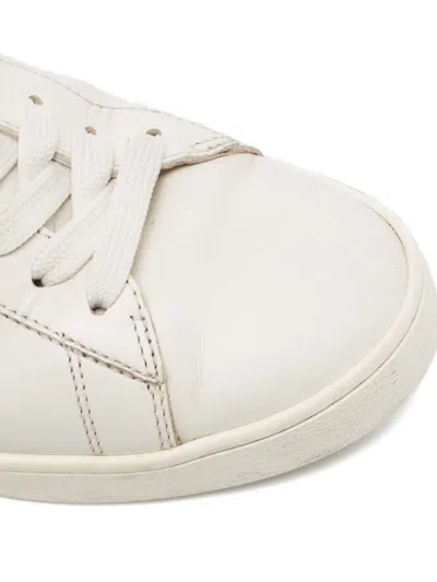 Pre-owned Tod's Vintage Leather Studded Sneakers