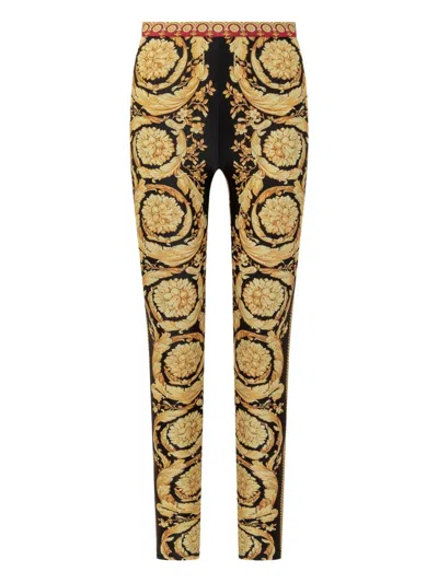 Versace Barocco Print Leggings