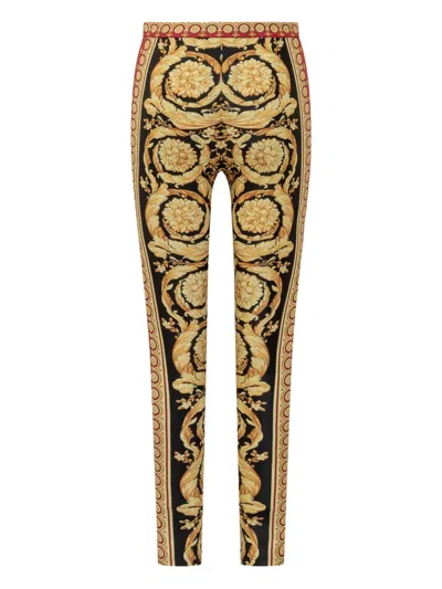 Versace Barocco Print Leggings