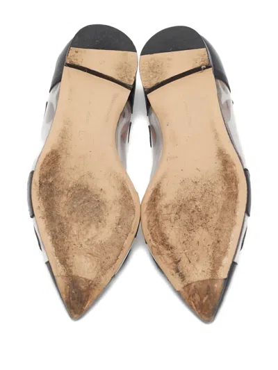 Pre-owned Gianvito Rossi Plexi Ballet Flats