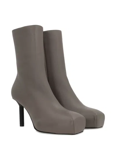 Alainpaul 80mm Square-toe Zip Boots