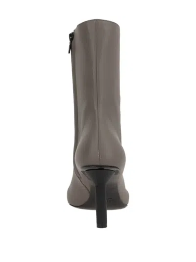 Alainpaul 80mm Square-toe Zip Boots