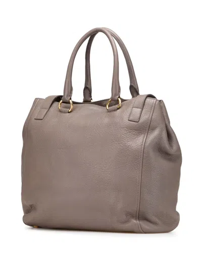 Pre-owned Prada 2000-2025 Cervo Tote Bag