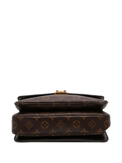 Pre-owned Louis Vuitton 2016 Monogram Pochette Metis Satchel