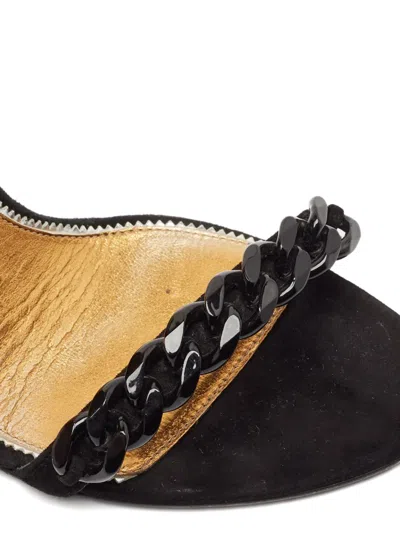 Pre-owned Tom Ford 110mm Chain Embellishment Sandals