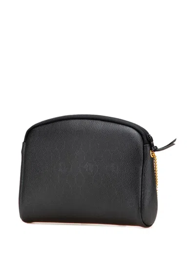Pre-owned Dior 20th Century Honeycomb Coated Canvas Chain Crossbody Bag