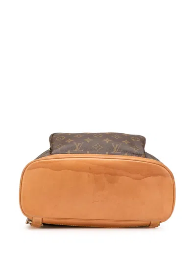 Pre-owned Louis Vuitton 2000 Monogram Montsouris Gm Backpack