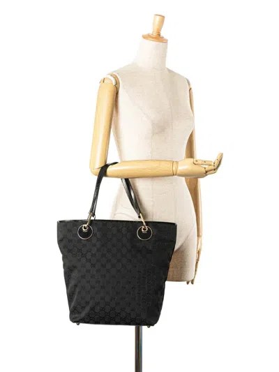 Pre-owned Gucci 2000-2015 Gg Canvas Eclipse Tote Bag