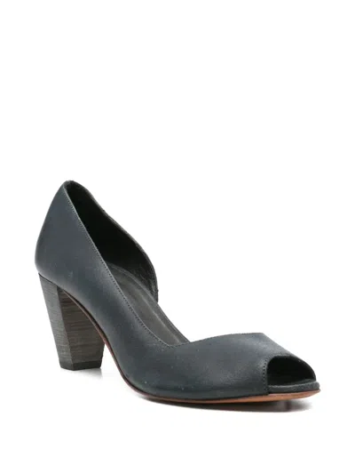 Reinhard Plank Peep-toe Block-heel Pumps