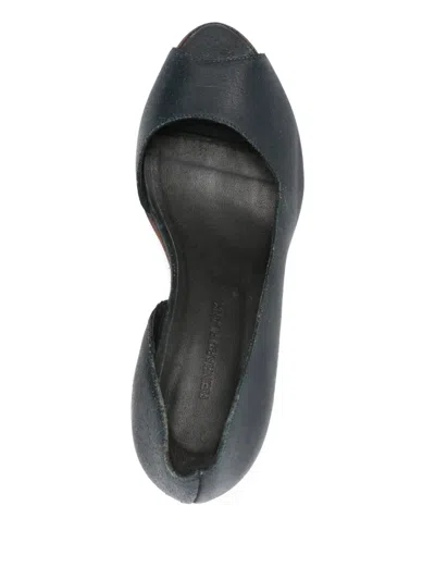 Reinhard Plank Peep-toe Block-heel Pumps